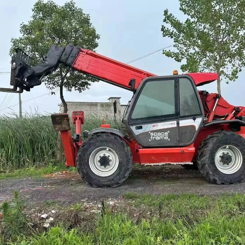 Customized Professional Manitou Telescopic Handler Loader Diesel Engine 2 Ton Load Capacity 4X4 Drive Construction Farming Opera