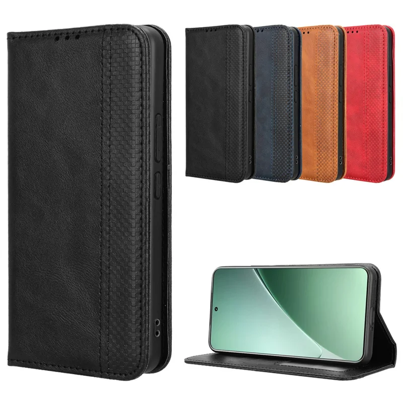 For Xiaomi 15 14 13 12 11 10 Pro Flip PU Leather Case Skin Magnetic Adsorption Wallet Holder Cover For Xiaomi 15 Pro Phone Bags