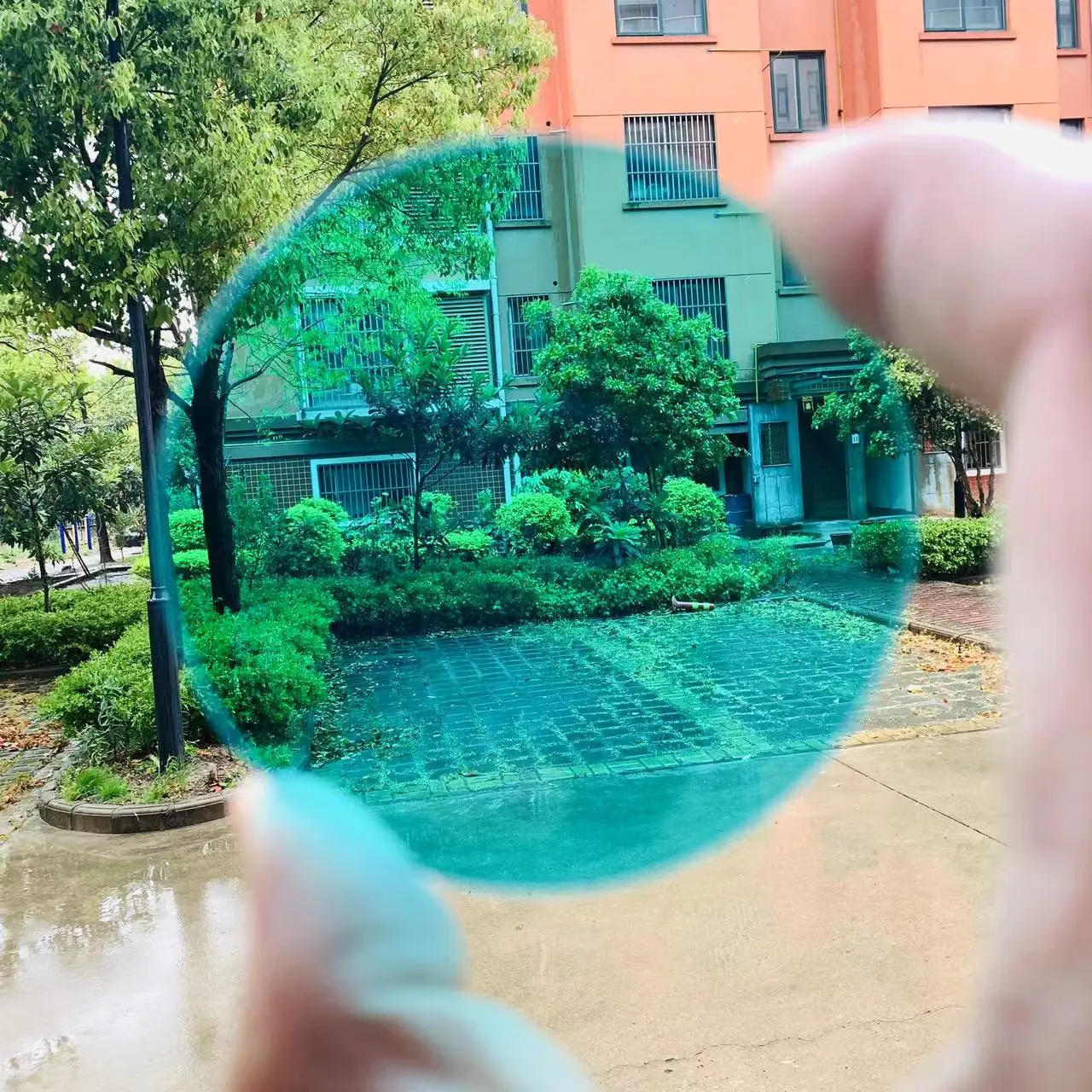 200pcs Total Size Diameter 50mm And 3.5mm Thickness BS39 F39 Optical Blue Filter Glass