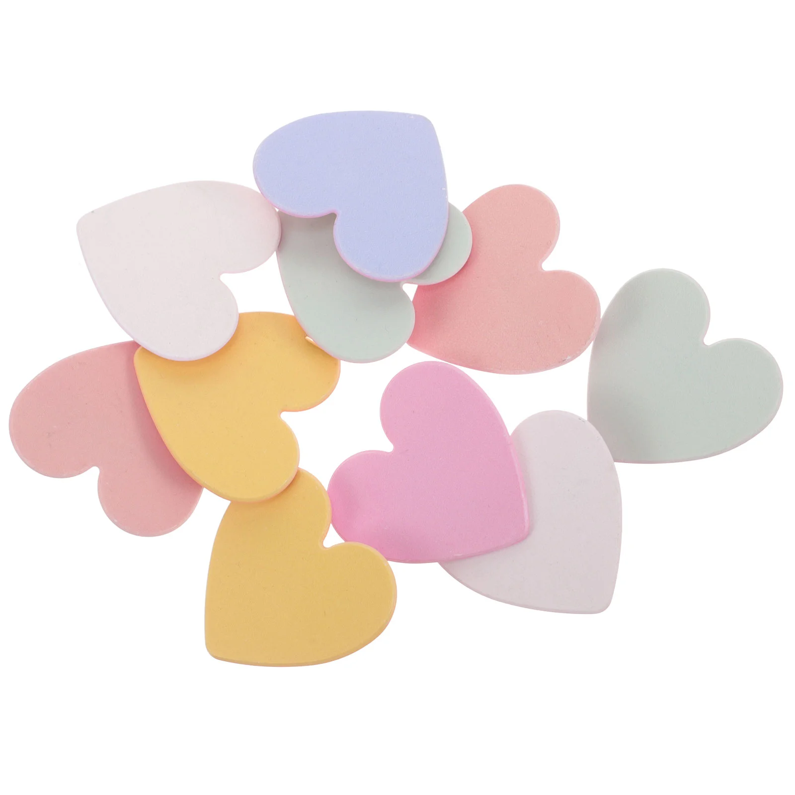 

10 Pcs Heart Shaped Hairpin Clips Mix Color Random Fashionable Hair Accessories for Girls Ideal for Daily Styling Occasions