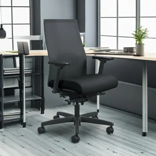 Ignition 2.0 Ergonomic Office Chair - Adjustable Tilt, Swivel Wheels, Comfortable For Long Hours - Home Office Desk Chair