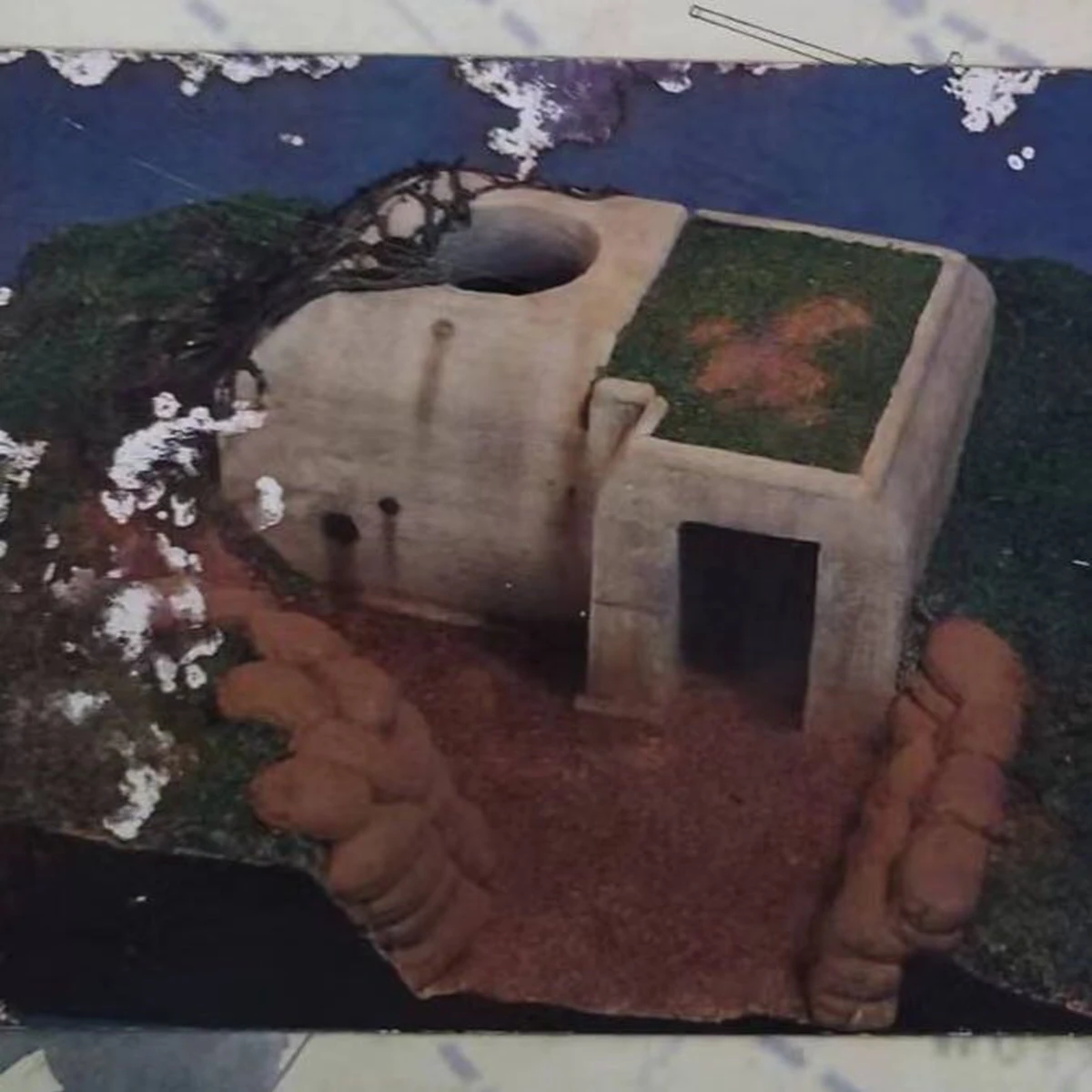 1/35 Resin Unpainted Model Kit, Battlefield Construction bunkers, Unassembled and unpainted