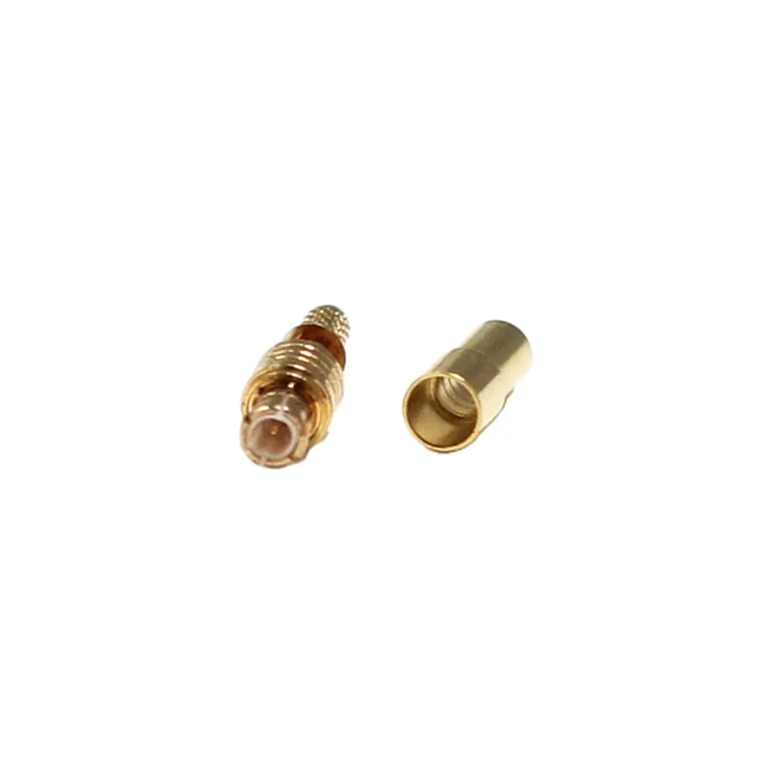 New MCX  Male Plug RF Coax Convertor Connector Open Skylight  Crimp For RG316,RG174,LMR100 Straight  Goldplated  Wholesale