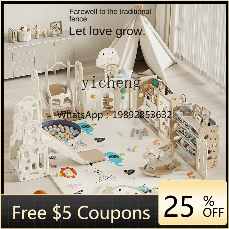

ZZ Children's Ground Baby Fence Baby Fence Indoor Home Game Fence Children Climbing Pad
