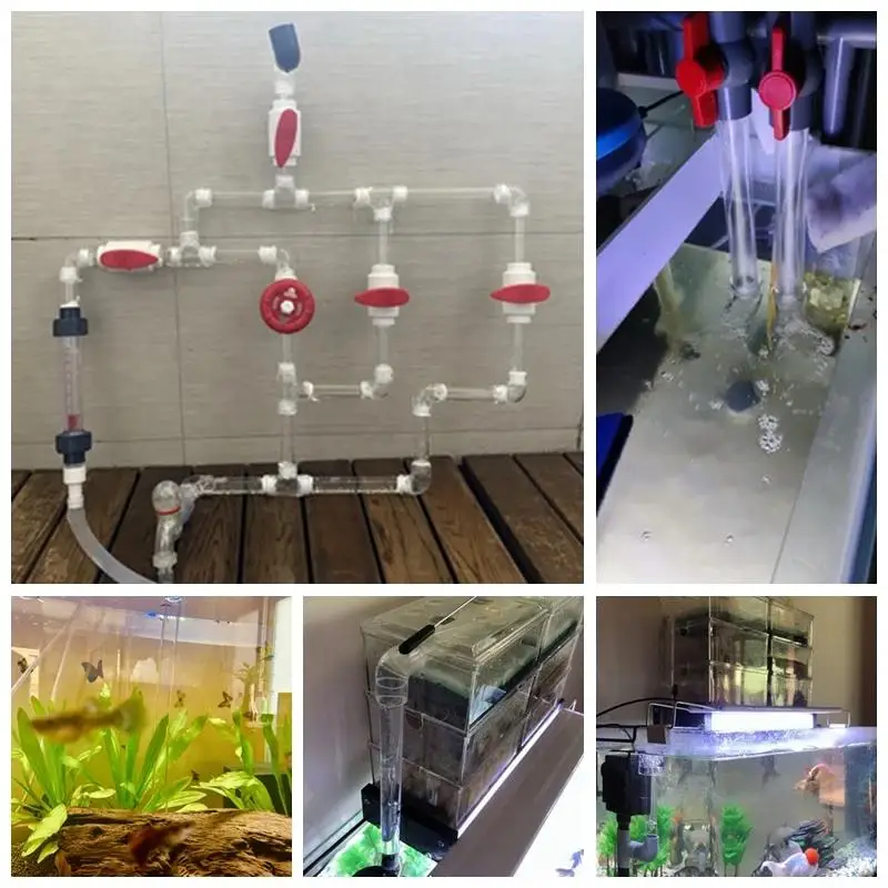 10 個 Naxilai 卸売アクリル透明ラウンドチューブハードチューブ水槽水道管継手カスタマイズ可能