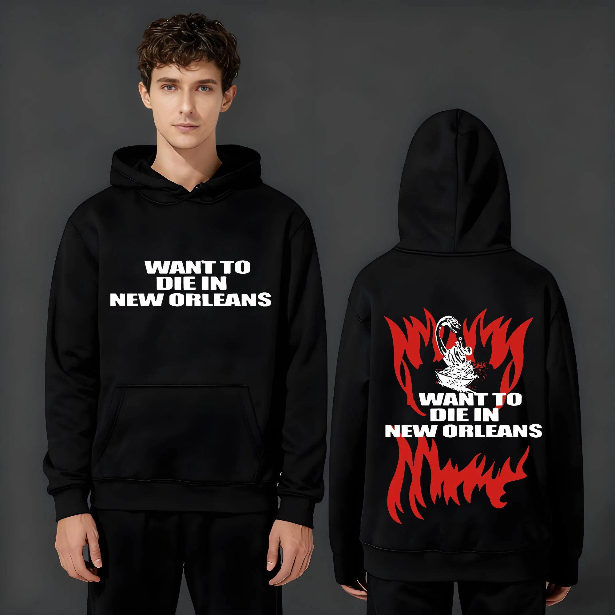 

Новейшая модная повседневная мужская и женская толстовка с капюшоном весом 330 грамм весом 2025 года с модными буквами и принтами пламени.