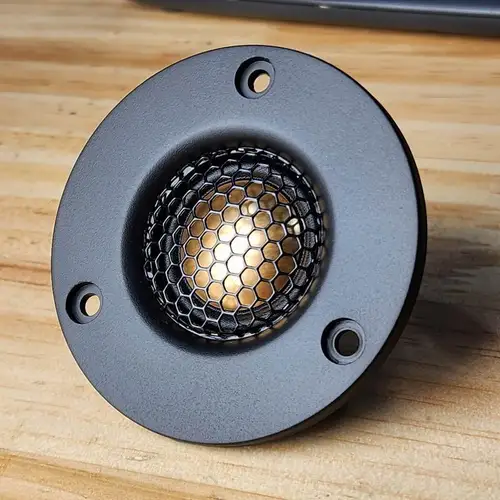 Par = 2 piezas de tweeter MeloDavid CB25M de aleación de cobre y berilio, imán Nd de 8Ohm y 30W para audio AV HIfi para coche