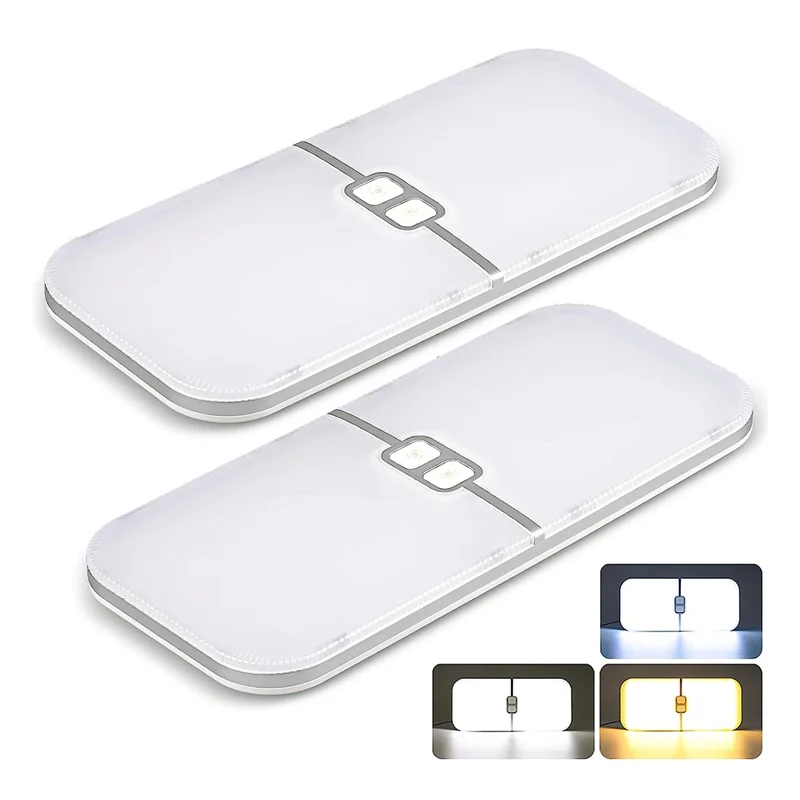 

3-цветные фонари TEM для кемперов 204, светодиодные светодиодные фонари с регулируемой яркостью для автофургонов/кемперов/автомобилей/прицепов/лодок-A02G