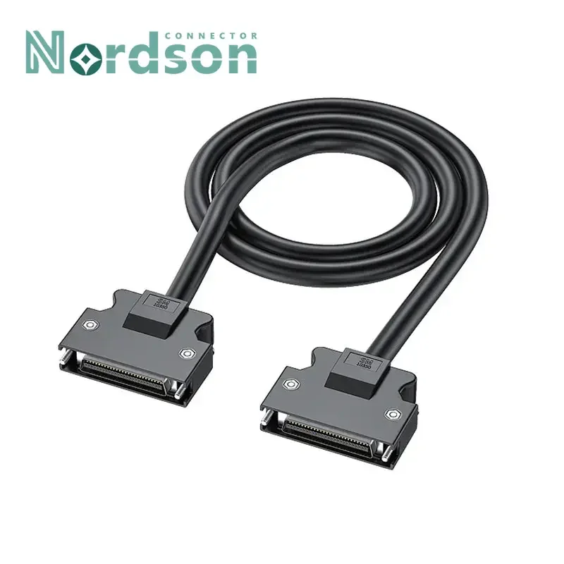 CN 14/20/26/36/50Pin SCSI Servo Data Line Double Shielding Motor IO Signal Control Line Drive Extension Cord for Scanner 1-5M