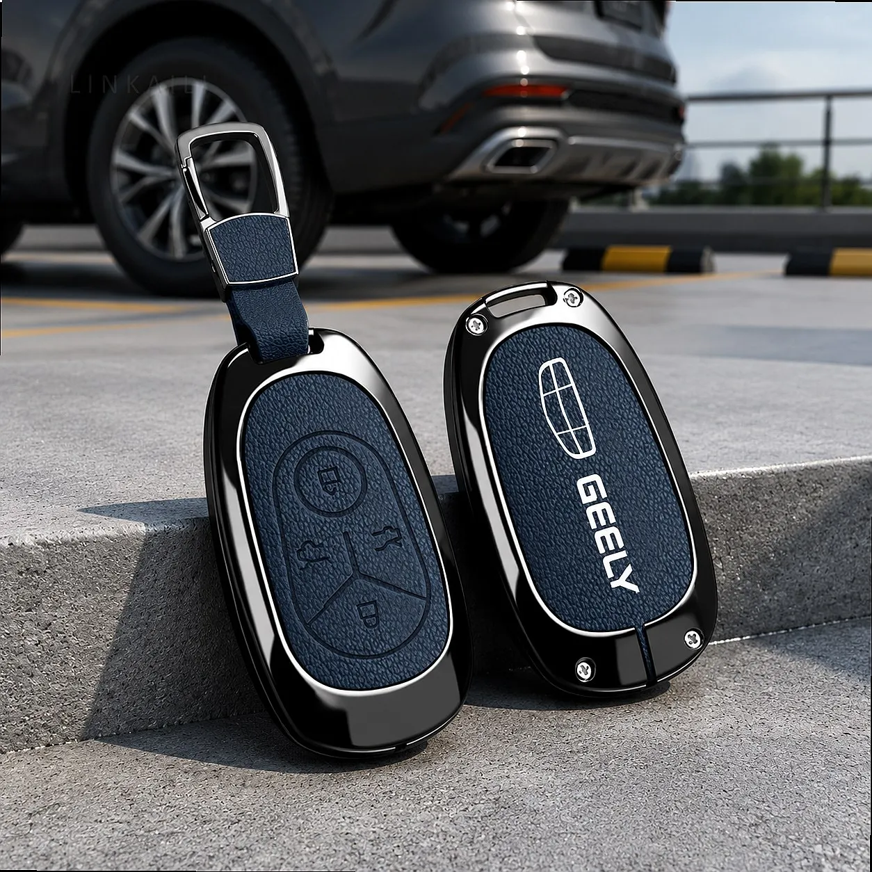 Geely EX2 Proton e.MAS 5 metal key cover fitment guide