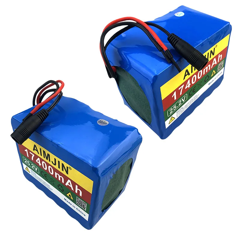 6S5P 25.2V 17400mAh Lithium-ion Rechargeable Battery Pack, Suitable for Power Supply of Electric Toys, Electronic Products etc