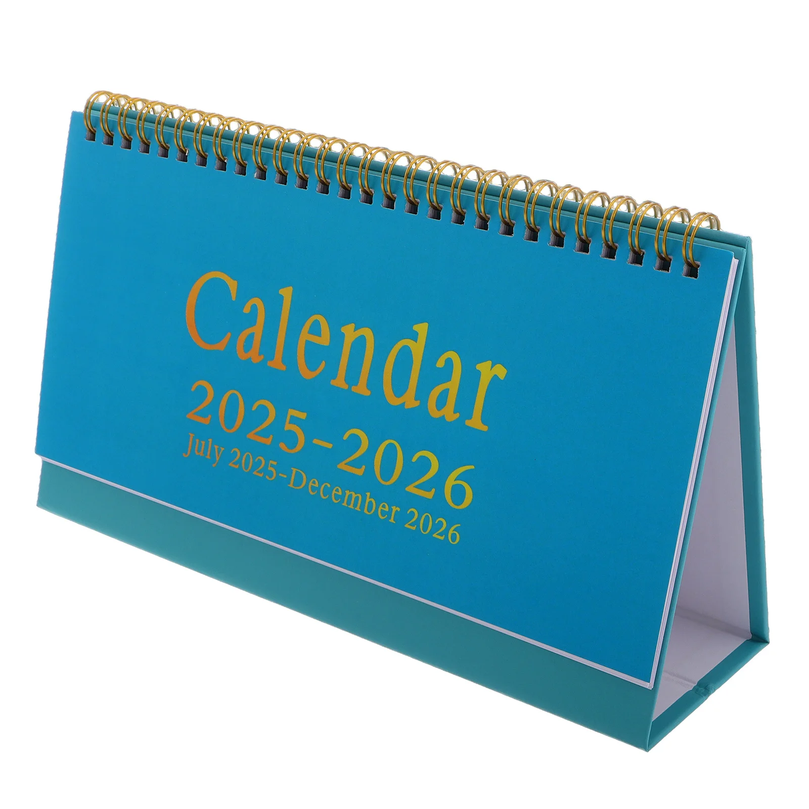 

2026 English Desk Calendar Planner Mini Classroom Coated Paper Desktop Ornament Office