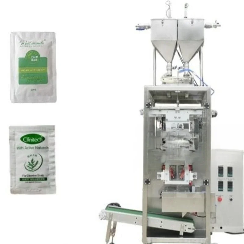 Four-sided sealing bag liquid with fixed package to cut multiple rows of small packages