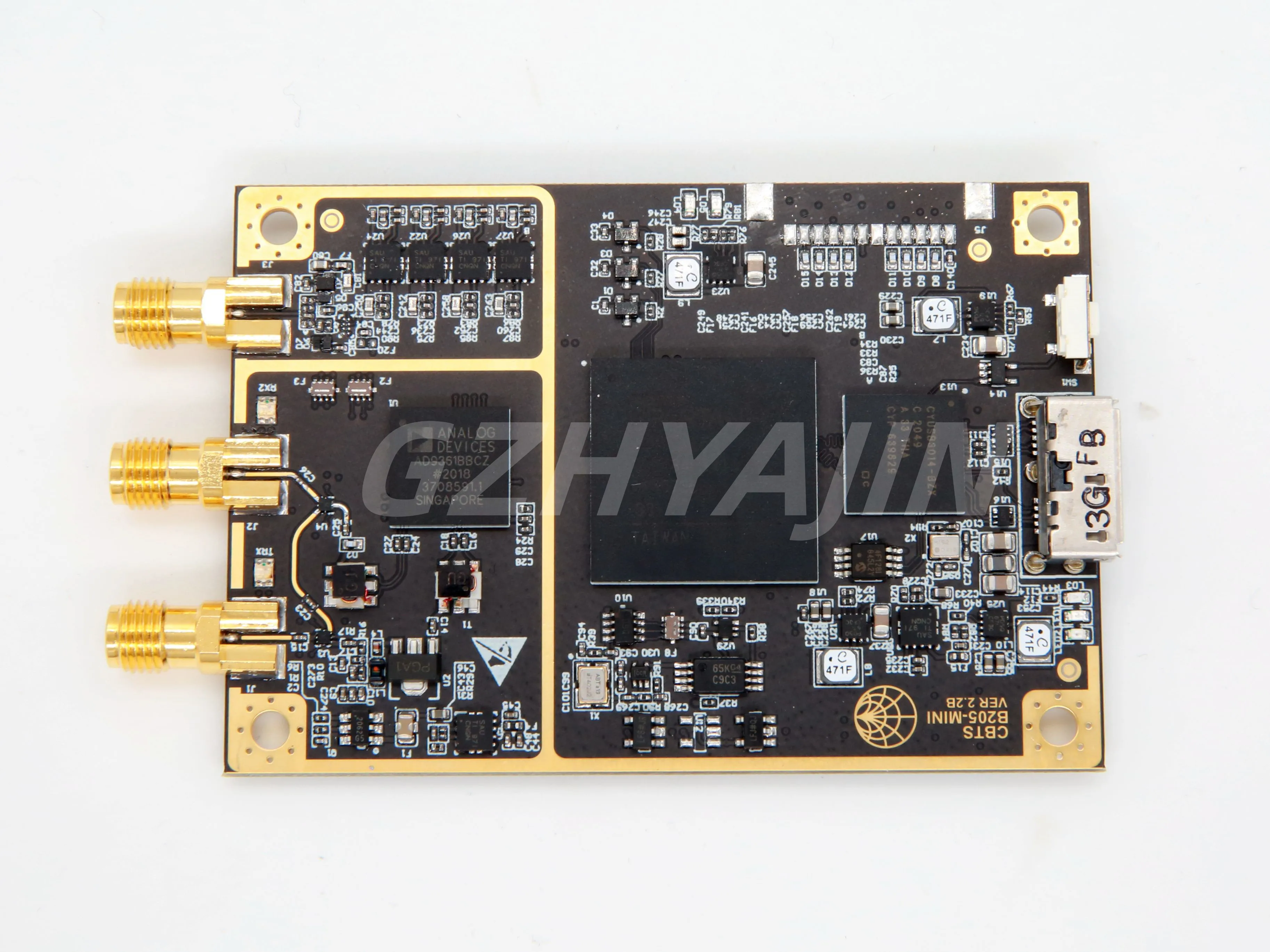 Imagem -02 - Atualizado B205-mini 70mhz6ghz Sdr Placa de Rádio Software Definido Rádio Compatível com Usrp B205-mini o