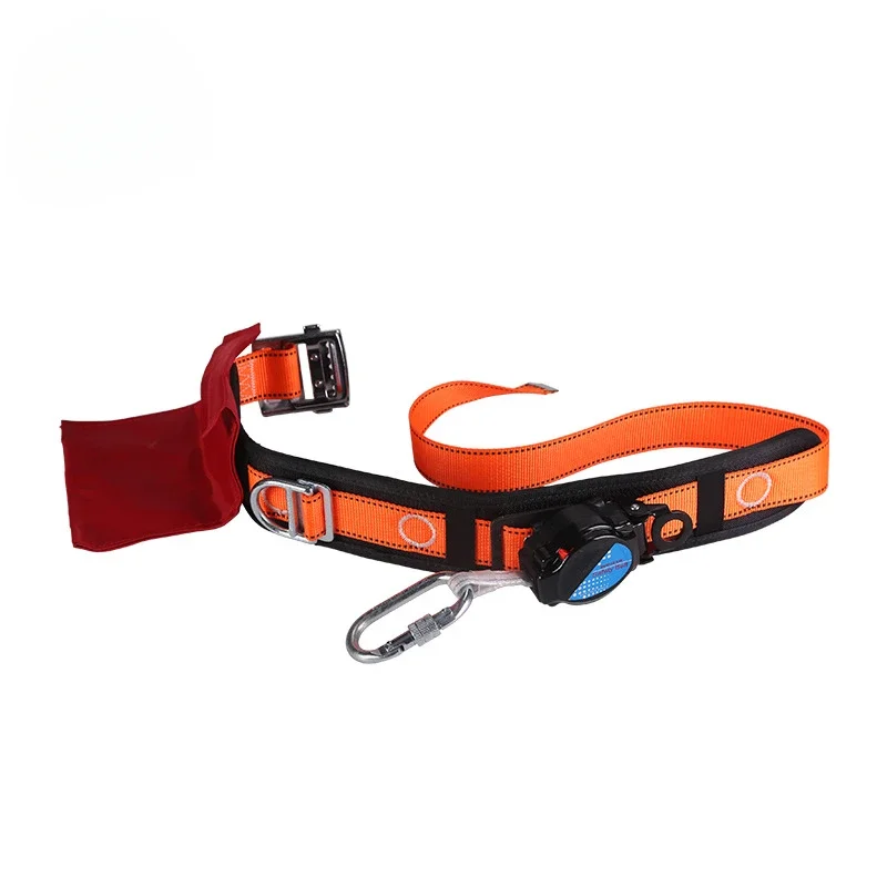 Safety Outdoor Professional tool Climbing Waist Chest Harness Safety Belt Rescue Rope with Adjust Buckle Climbing Equipment Acce