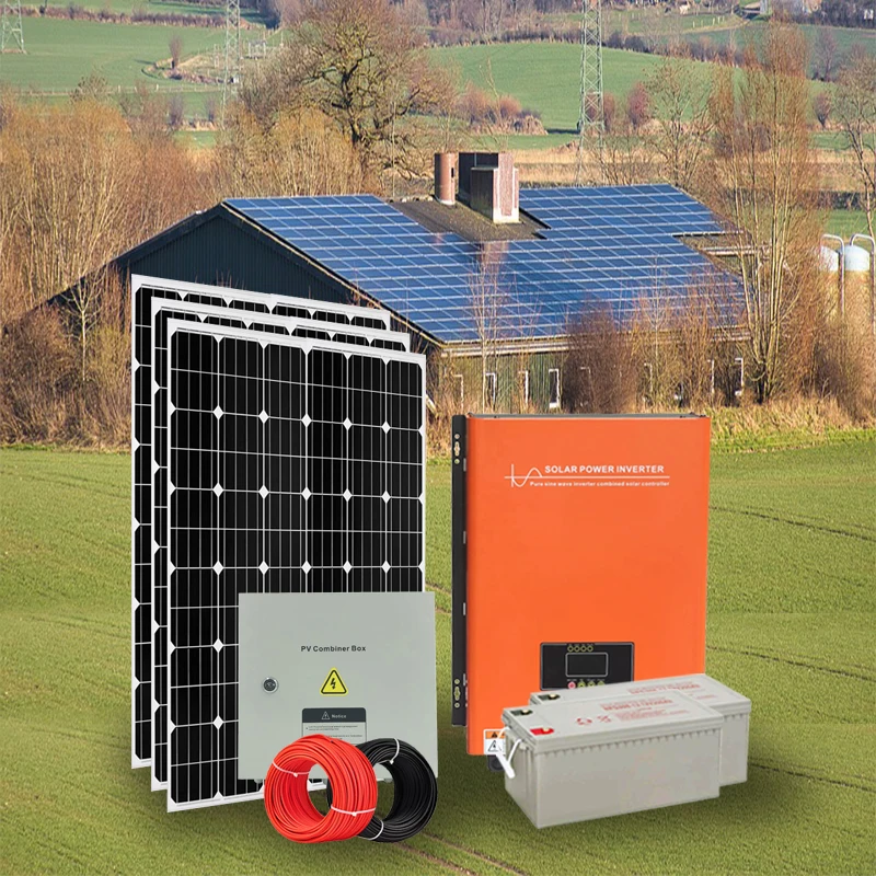 Inversor Solar híbrido de 5KW y 48v con MPPT para el hogar y Solar, onda sinusoidal pura