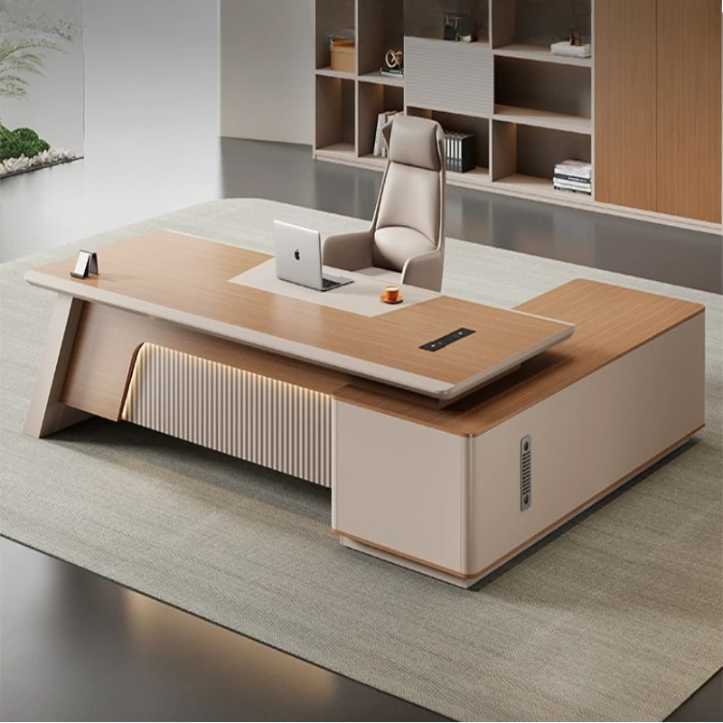 light luxury boss office desk high sense simple modern desk president manager room ergonomic escritorios de estudio furniture