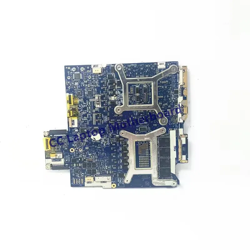 CN-08DKYY 08DKYY 8DKYY For Dell M17 R3 Laptop Motherboard With SRH8T I9-10980HK CPU N18E-G2R-A1 RTX2070 LA-J521P 100%Tested Good