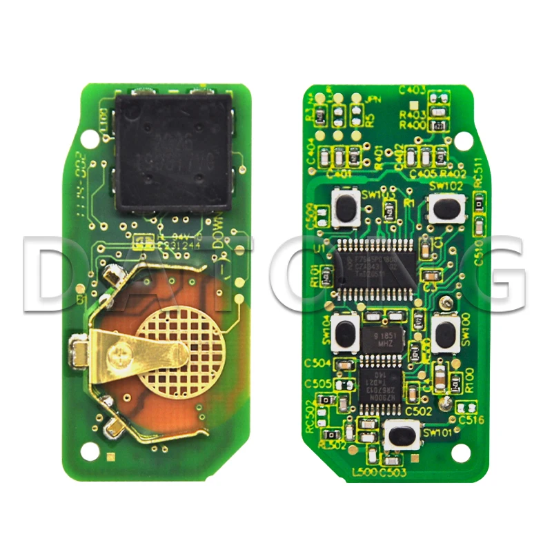 Datong World Modified KOBJTF10A 315/433MHz Proximity ID49 Chip Car Remote Key For Land Rover LR2 LR4 Range Rover Evoque Sport