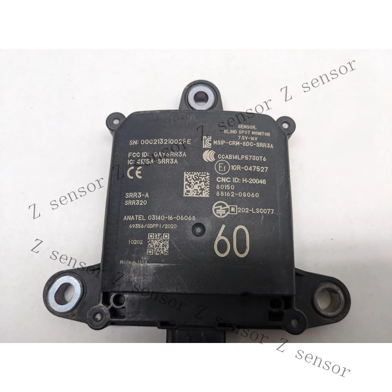 Z+ For Toyota Sienna Blind Spot Sensor Radar Module 2021 - 2024 88162-08060