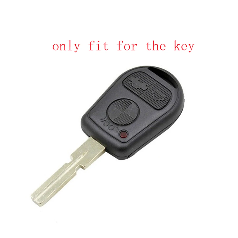 Silicone Remote Car Key Case Holder Key Caps Cover For BMW E39 E36 E46 E32 E34 E38 E31 Z3 Series 3 320 Keychain Shell