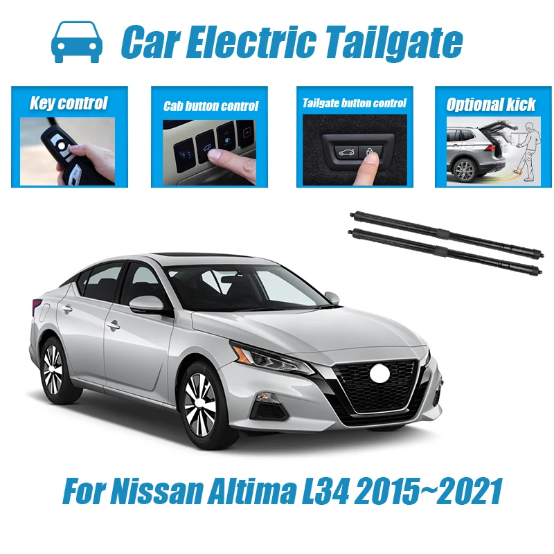 

Car Power Trunk Lift Electric Hatch Tailgate Strut Auto Rear Door Actuator For Nissan Altima L34 2015~2021 Silently Tiptronic