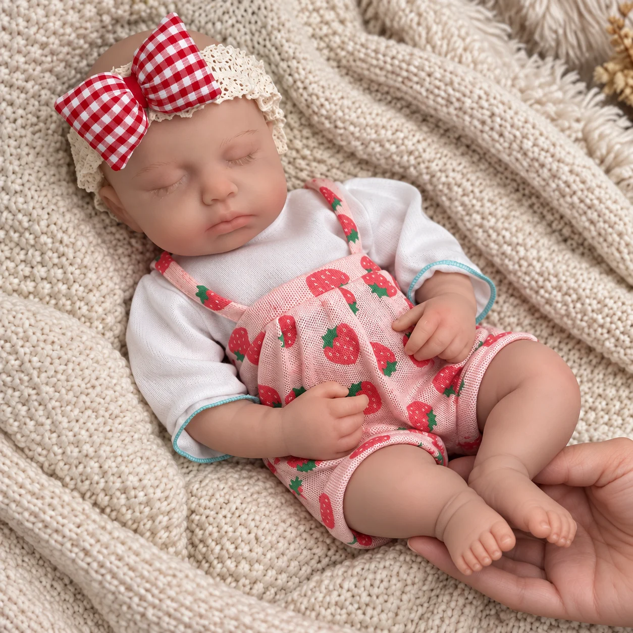 50cm Full Body Silicone Reborn - đánh giá và giá Reborn Baby Doll Silicone Realistic