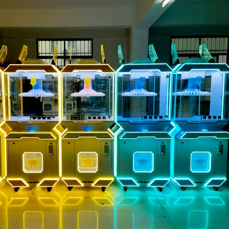 

Cheap Amusement Park Coin Operated High Quality Clamp Game Machine Gift Prize Machine Vending Machine for Sale