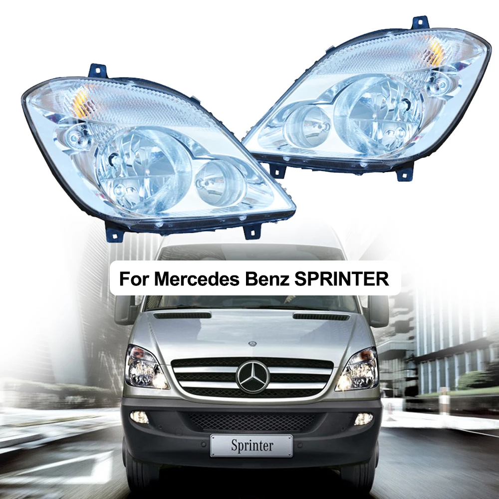 

Front Headlamp Headlights Assembly Suit For Mercedes Benz Sprinter 901 1996 906 2006-2012 Headlight Spare Parts Accessories