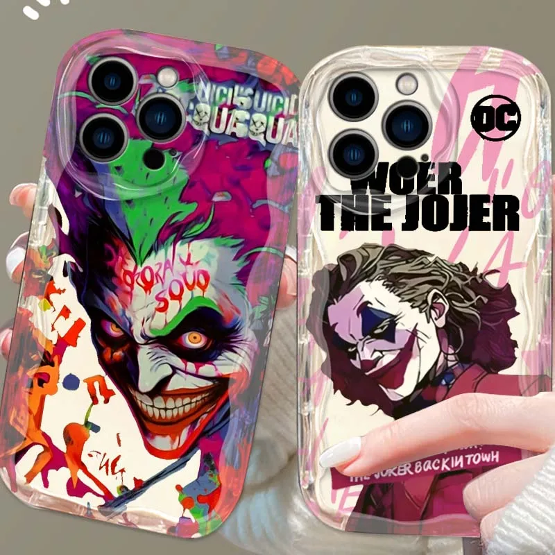 เคสโทรศัพท์ J-Jokers รุ่น Luxury Cool Art สำหรับ Apple iPhone 17 16 16E 15 14 13 12 11 XS X Pro Max Plus ลายคลื่นน้ำมัน เนื้อนิ่ม