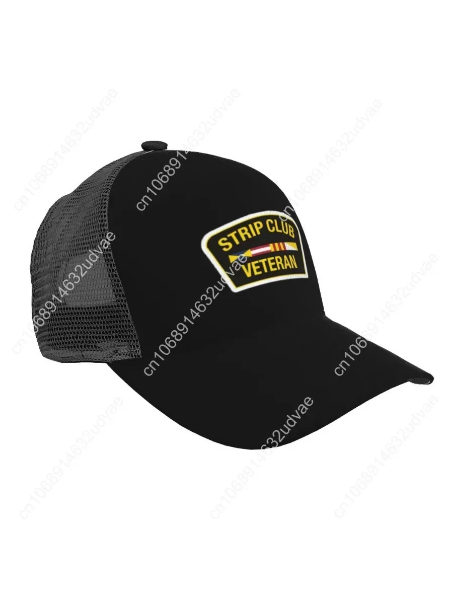 

Summer Unisex Baseball Cap Male Female Breathable Mesh Snapback Hat Strip Club Veteran Casual Sport Hat