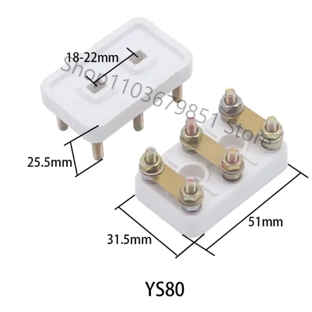 

10pcs single-phase three-phase motor accessories YS80 motor terminal block terminal block terminal block