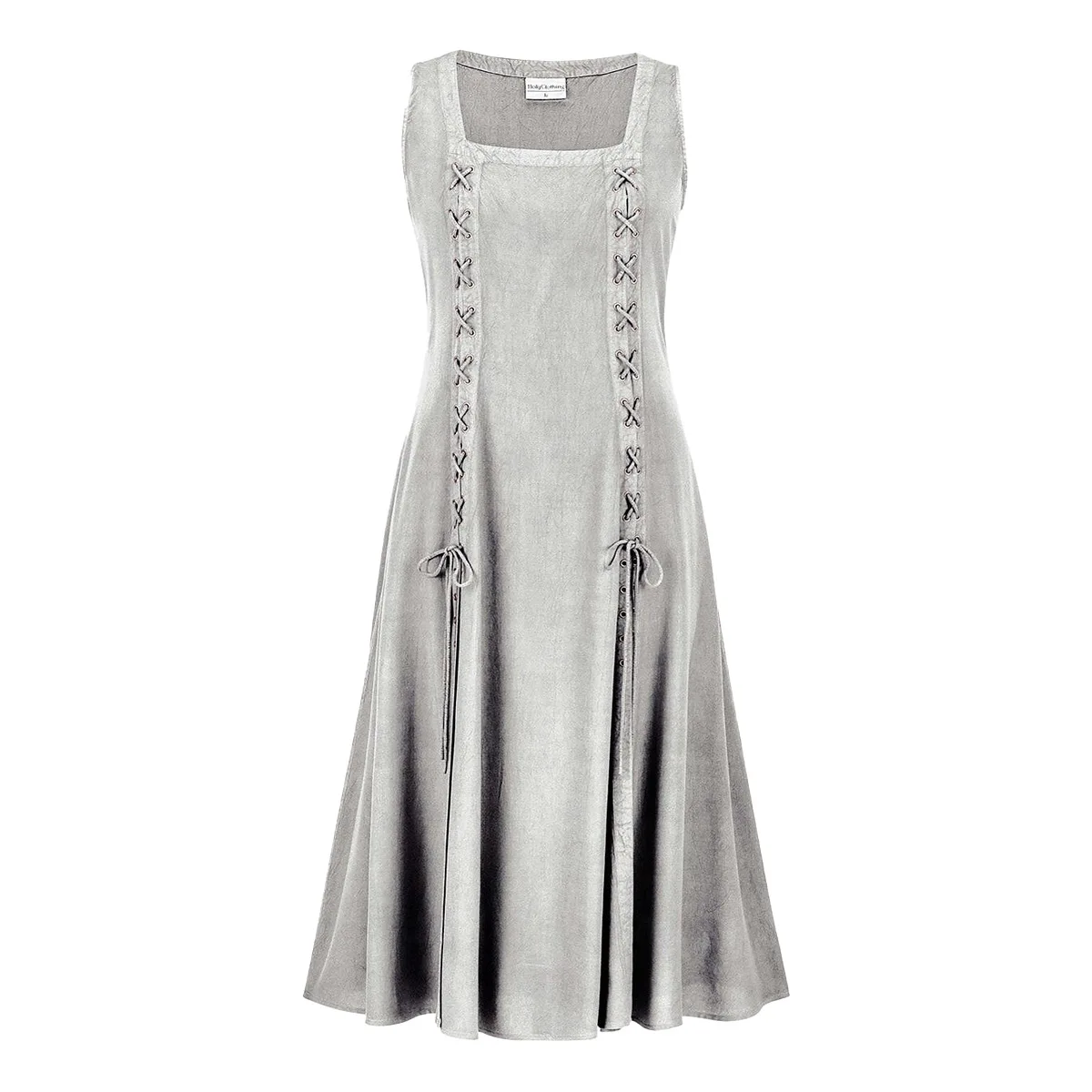 فستان عصر النهضة في العصور الوسطى ريترو متعدد الألوان تأثيري خادمة الهالوين كرنفال ليلة جديدة