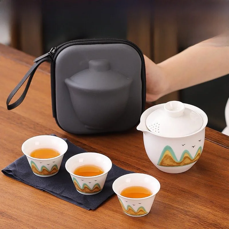 juego-de-te-portatil-de-ceramica-para-viajes-una-tetera-y-tres-tazas-para-vehiculos-para-preparar-te-rapidamente-en-excursiones-y-viajes