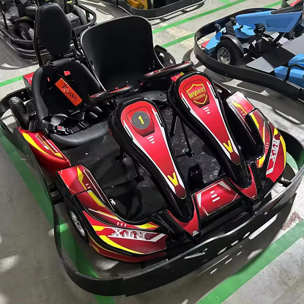 

Electric Parent-child Karting Electric Go Karts for Entertainment Playground