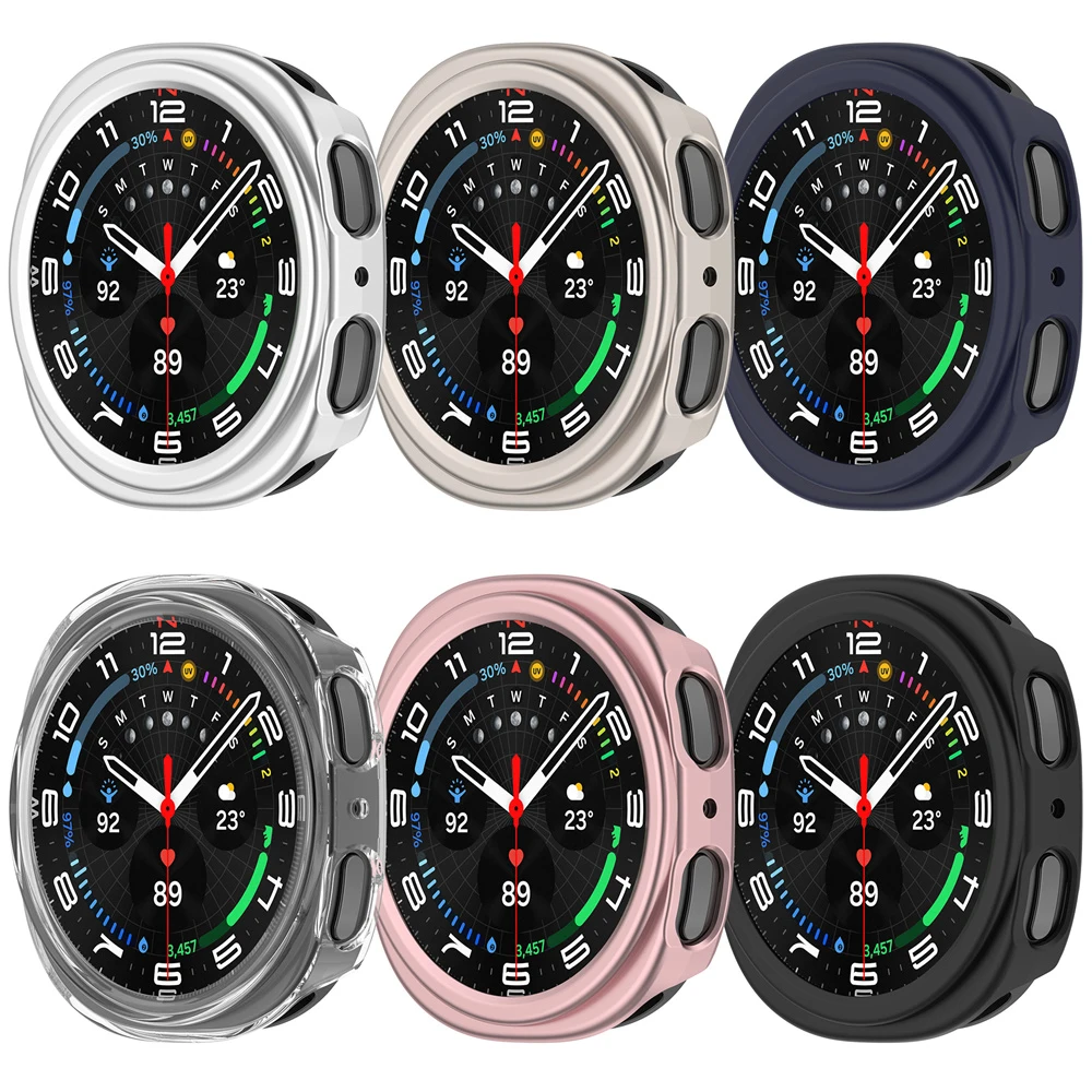 Cover For Samsung Galaxy Watch 8 Hollow PC Hard Protective Case Protection Watch Decoration Shell For Galaxy Watch 8
