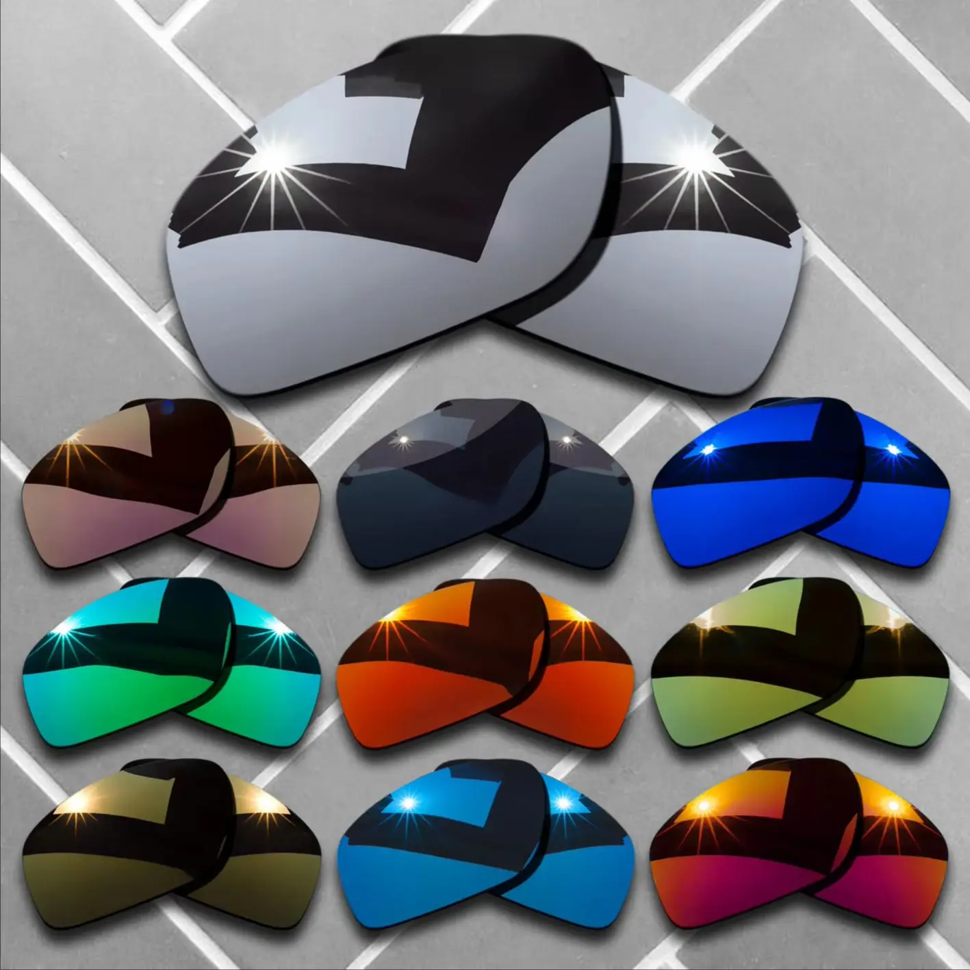 

Поляризационные сменные линзы для оправы солнцезащитных очков Oakley Lbd — несколько вариантов