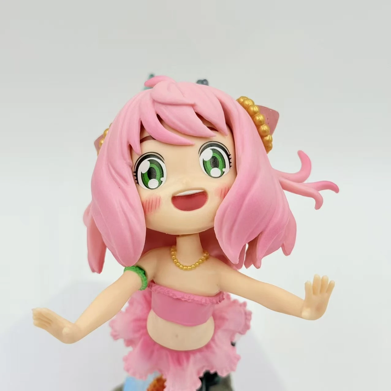 

Collection Anime Figures Anya Doll PVC Mermaid Anya Model Pink Girl Action Figures Toys for Kids Gift Christmas Decoration