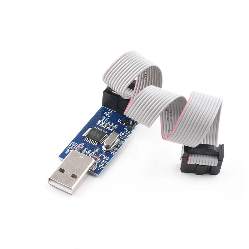 1PCS USBASP USBISP AVR Programmer USB ISP USB ASP ATMEGA8 ATMEGA128 Support Win7 64