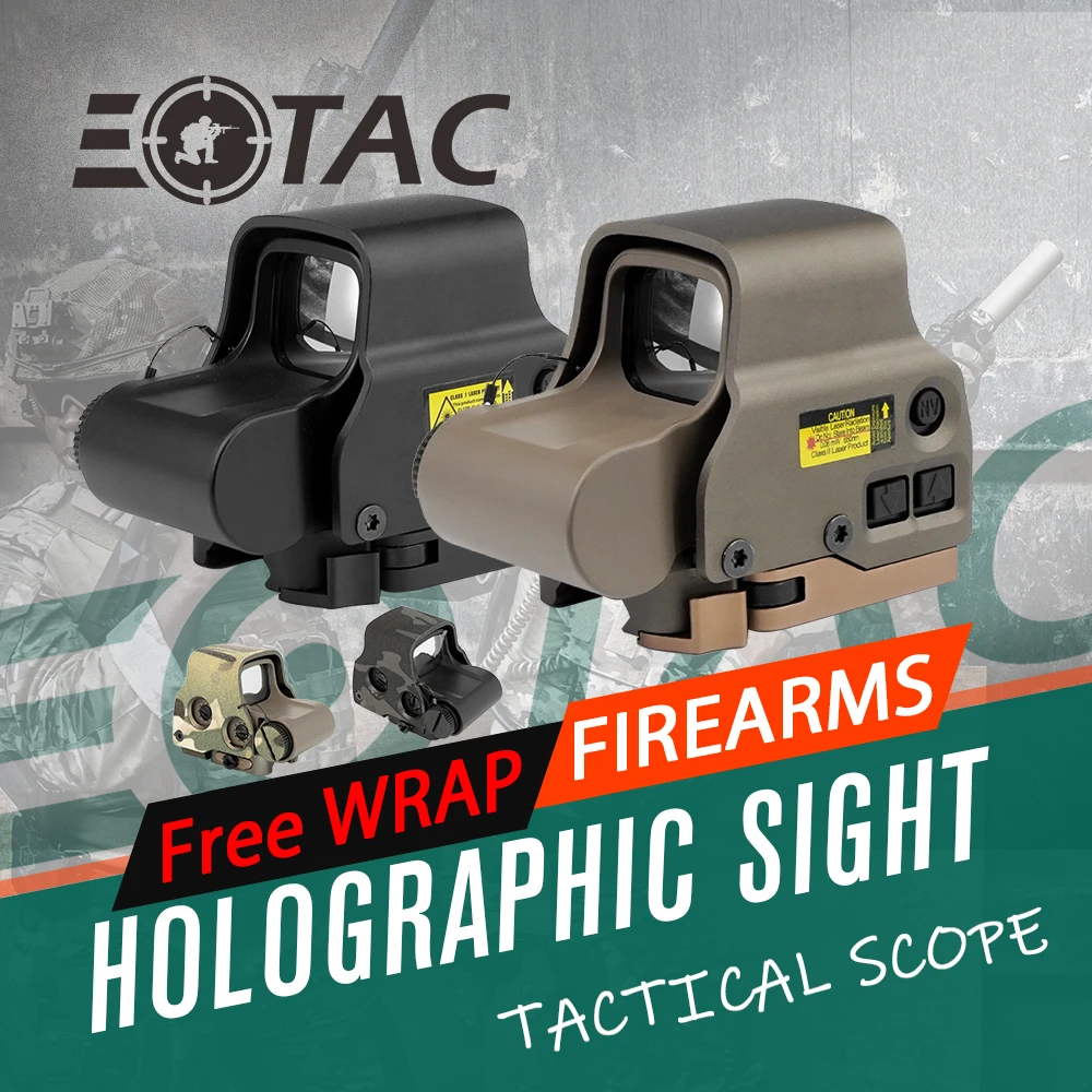 

New Real Holographic NV Fucntion Red Dot Sight EXPS3 Holy Warrior with Full Markings ForAR15 Accessories Picatinny Softair