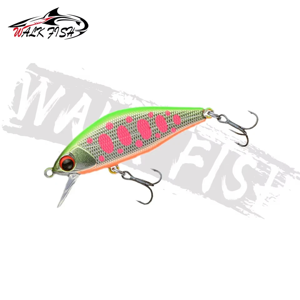 WALK FISH señuelo Minnow hundidor duro para trucha y perca - imagen 3
