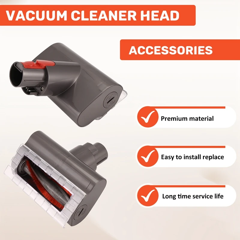 Abkb ferramenta motorizada cabeça da escova para dyson v7 v8 v10 v11 v15 vara aspirador de pó remoção ácaro cabeça sucção peças