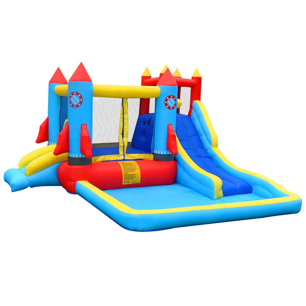 

Factory Customized Bounce Inflatable Park Inflatable Trampoline Bounce House Amusement Park Inflatable Castle Slide