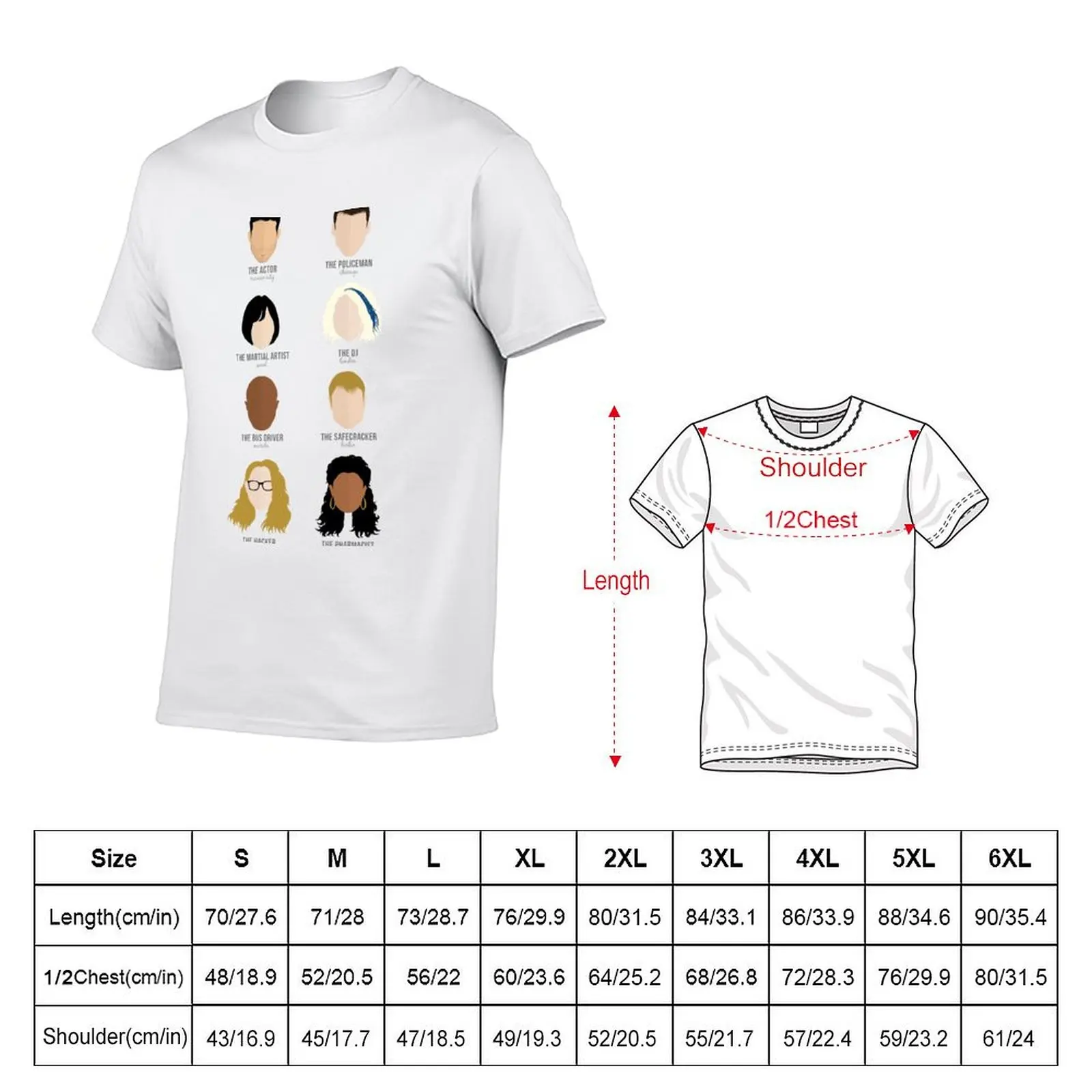 August 8 Cluster T-Shirt Fashion Casual Short Sleeve T-Shirt