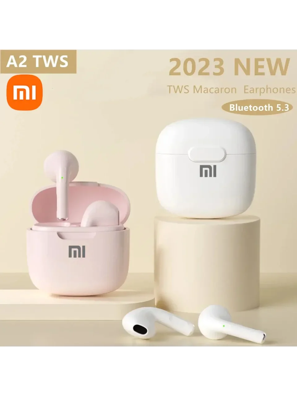 A2 pro tws mijia sem fio à prova dwireless água fones de ouvido estéreo alta fidelidade mini fones