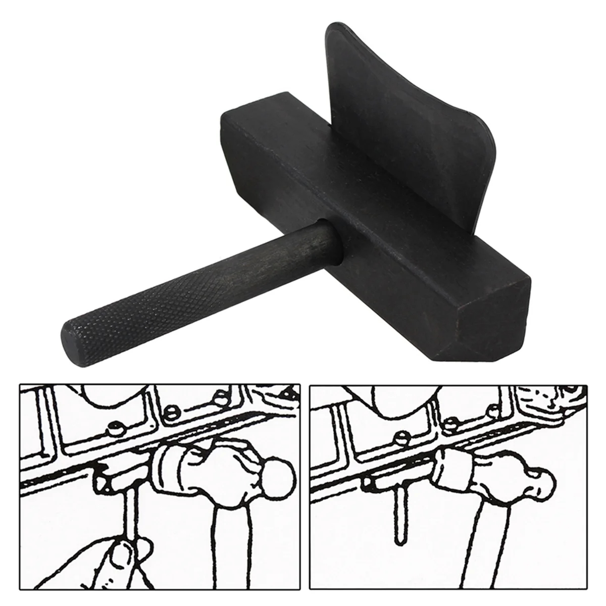 #41W Automotive Parts & Accessories,Car Oil Pan Separator Tool Car Repair Oil Gasket Remover Cutter Tool,Black