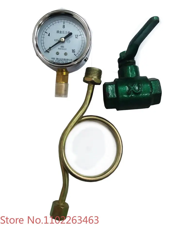 Gas Cylinder Capsule LPG Butane Propane Gas Pressure Gauge