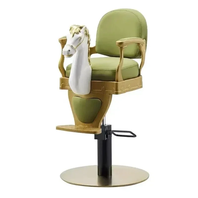 Luxury Equine children's salon chair Cute children's barber chair Salon Baby chair