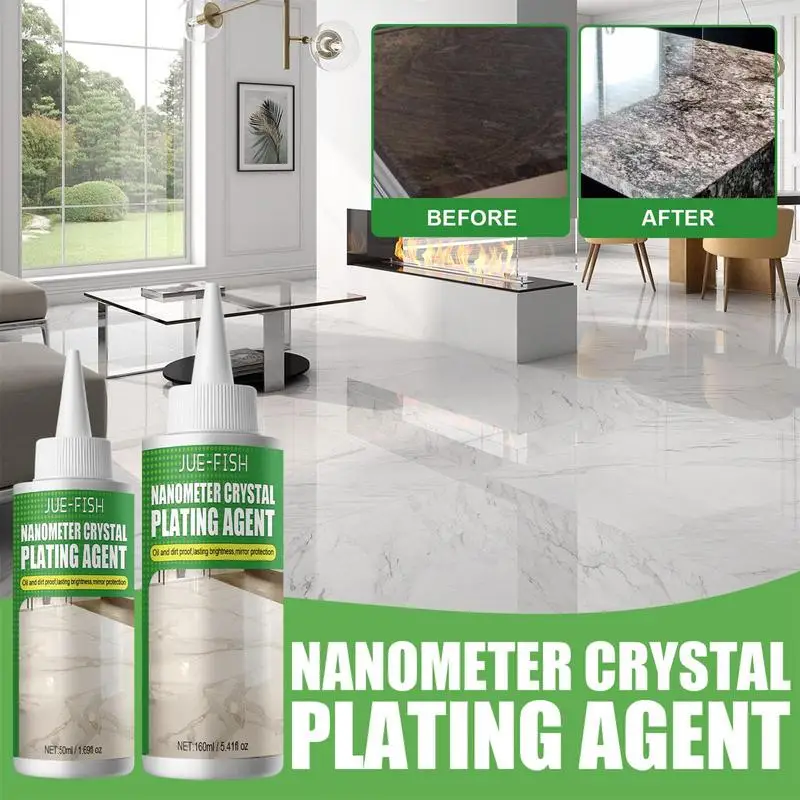 

Stone Crystal Plating Agent Marble Polishing Nano Crystal Liquid To Repair And Brightening Tiles Restoration Agent For Kitchen