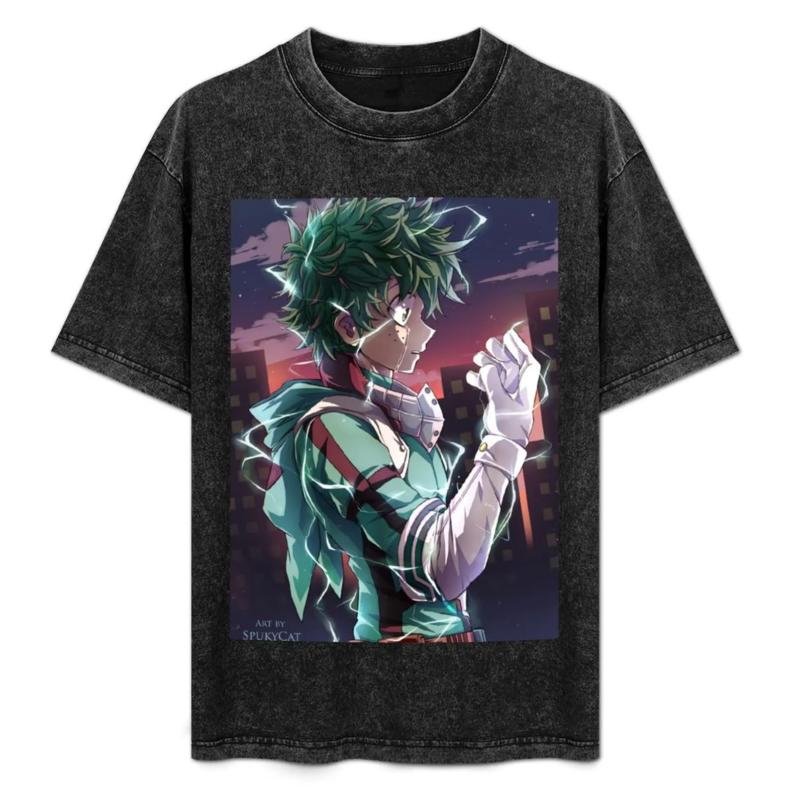 

Deku BNHA T-Shirt Casual Lightweight Short Sleeve Top